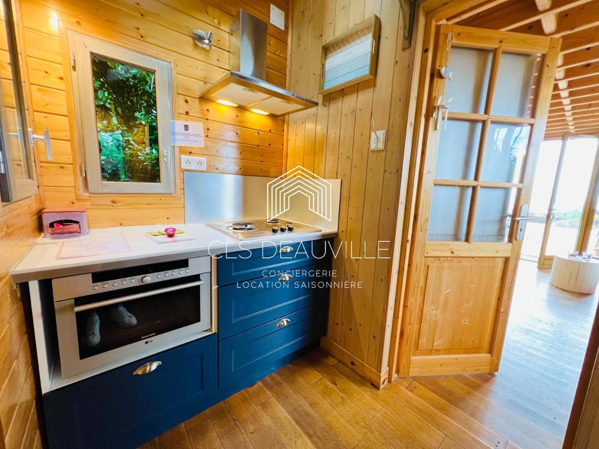 Chalet Bord de Mer CLS Deauville Cricquebœuf Buitenkant foto
