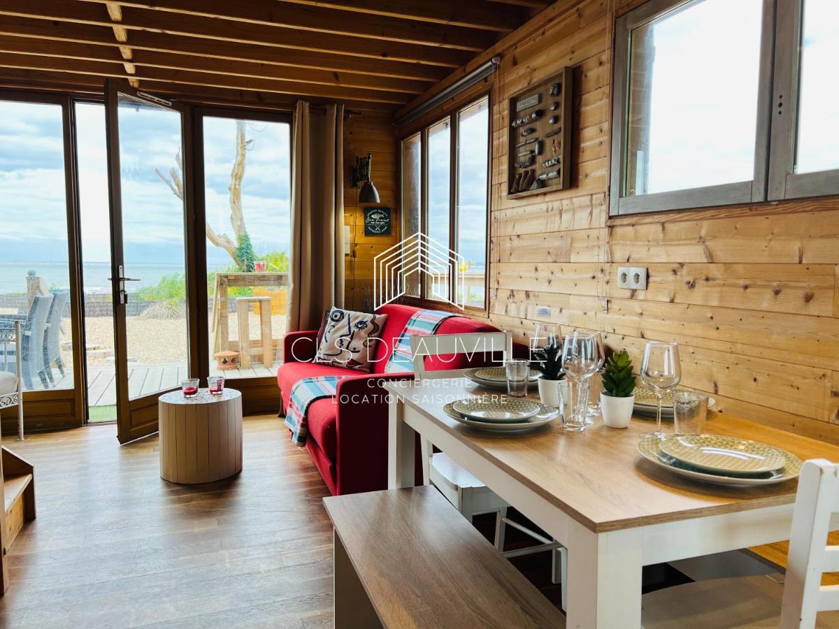 Chalet Bord de Mer CLS Deauville Cricquebœuf Buitenkant foto